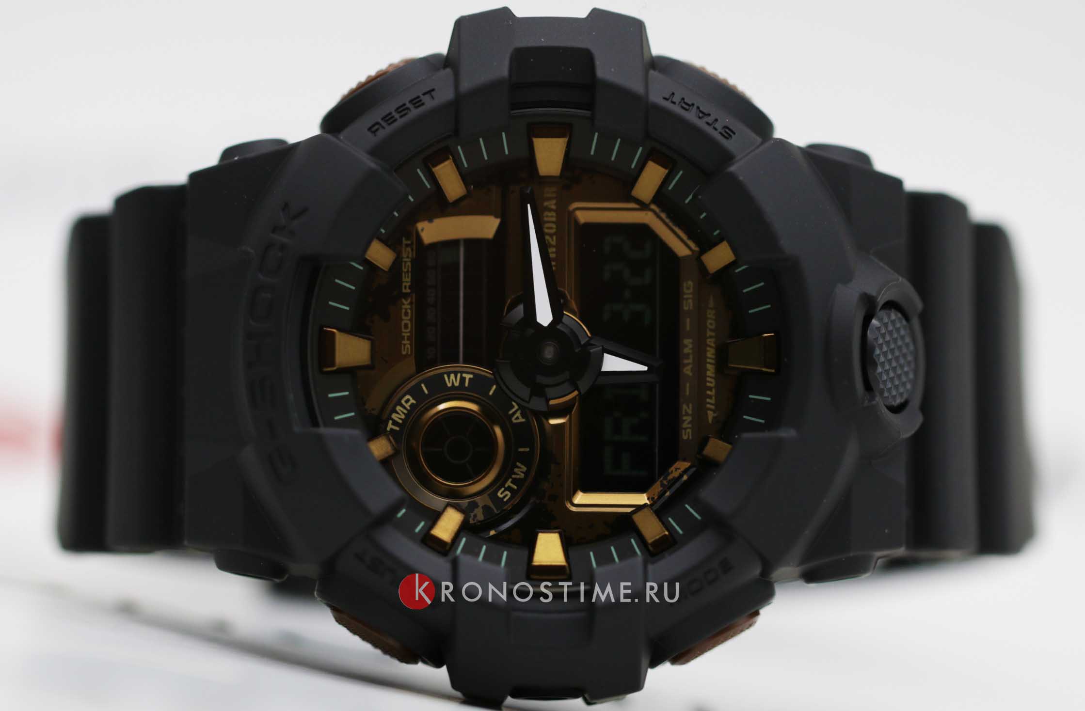 Оригинальные часы Casio Casio G-Shock GA-700RC-1ADR (GA-700RC-1A) электронные калибр механизма  общий вид